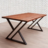 میز مدرن فلزی و چوبی لاکچری M135 با روی mdf
