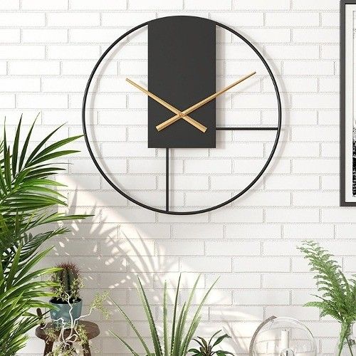 ساعت دیواری مدرن فلزی H211