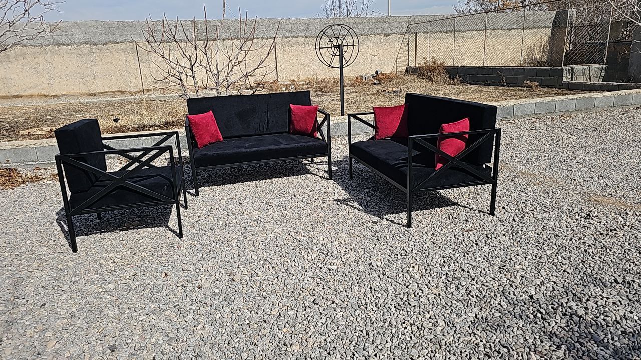 مبلمان فلزی و اداری و باغی و کافی شاپ S141(10 نفره)