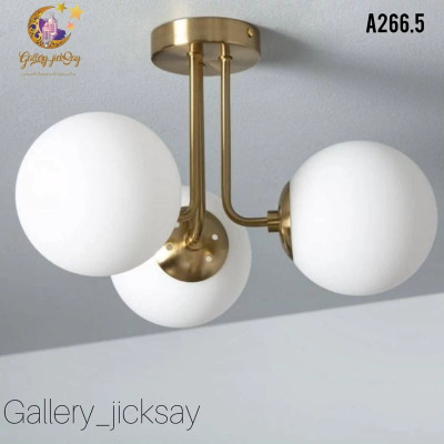 لوستر اویز مدرن حبابی A266🌟