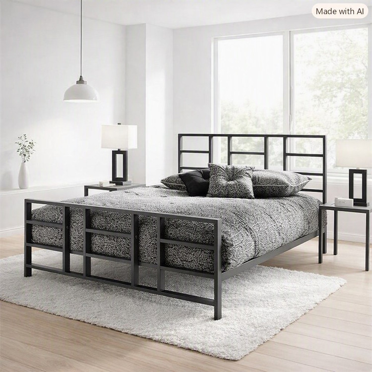تخت خواب مدرن فلزی مدل B111🌟