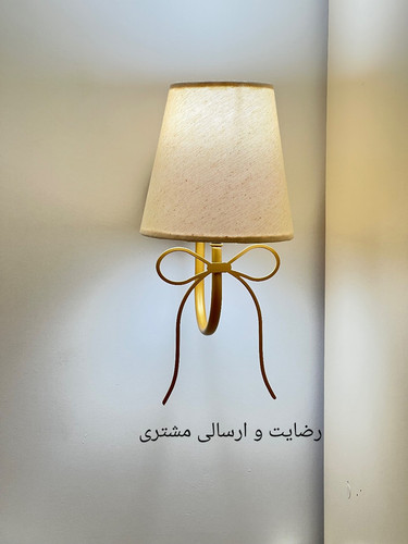 دیوارکوب فلزی مدرن پاپیونی D161🌟